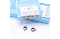 China Fracture Resistance Cermet Cutting Tool Inserts Good Surface Smoothness CCMT060208-1HQ MC2010 supplier