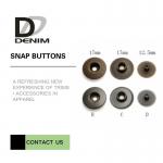 Personalized Logo • Snap Button • Trench Coat • Clothing Snap Buttons • Antique Button Size for sale