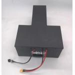 3000W 72v 40Ah Scooter Motorcycle Battery Pack With Black Metal Casing Customized T Shape for sale