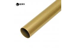 China Classic 6M Length Pipe Curtain Pole With Metal Ball Finials supplier