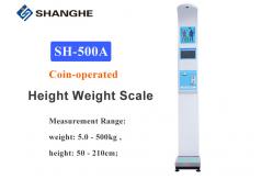 China Coin Operated 10.1'' Smart Bluetooth BMI Scale With Thermal Printer supplier
