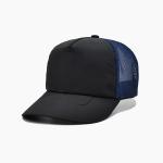 High Profile Crown High Quality 5 panel Custom Cotton Embroidered Logo Mesh Gorra Men Sport Trucker cap for sale