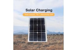 China 20W / 6V Mini DC Solar Lighting Kit With Rechargeable Lithium Battery Lighting System supplier