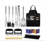 Sliver Bbq Grilling Tools Set CIQ Approved Toxinfree Multifunctional for sale