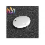 18mm Diameter Round Disc Charm With Diamond