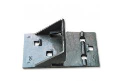 China Railroad Sleepers Fixing Tie Plate For Rail Onto Or Concrete Sleepers supplier