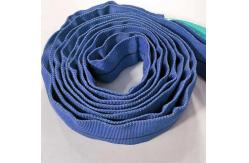 China High Tenacity Blue Polyester Webbing Sling 240mm Width supplier