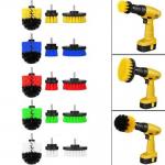 Electric Plasstic Soft Drill Brush Attachment for Cleaning Carpet Leather Glass Car Tires Upholstery Sofa for sale
