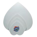 Heart Shaped Stretched Canvas Board Pre Primed Blank Stretched Canvases For Painting for sale
