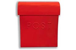 China Custom Wall Mounted Black Steel Mailbox for Wall Mounted Letter box supplier