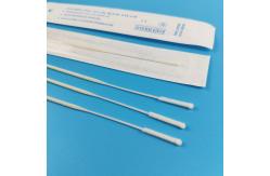China 15cm Nylon Flocked Nasal Sample Cdc Nasopharyngeal Swab ABS Stick Sterile supplier