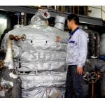 Heat Guard Fiberglass Insulation Cover For Insulation Of Flanges And Pipes thermal insulation fabric for sale