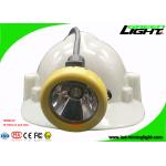 IP68 Mining Cap Lights Corded 10000Lux Brightness With Cable USB Charging Support for sale