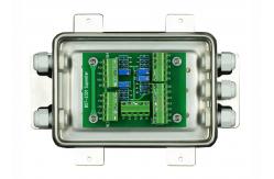 China Adjustable SS Signal Junction Box / Summing Box With Connect 4 Loadcells supplier