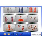 Manual Drive Cable Drum Jacks 3T - 20T Supporting Cable Reel Stringing for sale