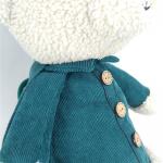 PP Cotton Blue Plush Toy Backpack 29cm Teddy Bear Backpack Eco Friendly