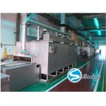 Four Sections Aluminum Brazing Furnace 650-700 Degree  Spray Drying Air Cooling Area for sale