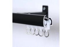 China Office Ceiling Mounted Multifunction Curved Curtain Rail Tracks supplier