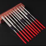 Nickel Plated Electroplated Diamond Tools , Polishing Round Diamond File Set for sale