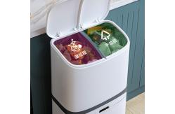 China 18L/36L Custom Recycle Dustbin Garbage Can Dust Bin With Wheel supplier