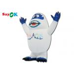 Holidays Led Lighting Inflatable Snow Monster Snowman Airblown Monster Toy For Outdoor Decoration for sale