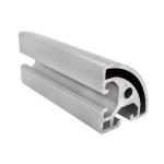 30x30mm Half Round C Aluminium Industrial Profile M8 Section for sale