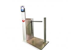 China SS304 Face Recognition 450mm Arm Turnstile Barrier Gate supplier