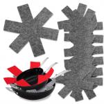 Non Slip Pot And Pan En71 Felt Protector Pads 1pc/Pp Bag for sale