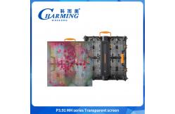 China LED Outdoor Transparent Screen Video Wall Waterproof Wind Resistance High Brightness supplier