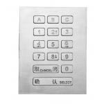 Top Panel Mounting Door Access Keypad With 0.45mm Short Stroke