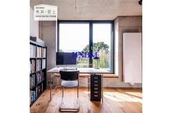 China Large View Double Glazed Aluminum Casement Windows Thermal Break Energy Efficient supplier