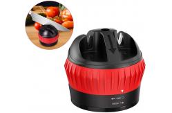 China 2 Step Knife Sharpener With Suction Pad , Manual Kitchen Knife Sharpening Tool supplier