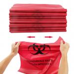 Red Biohazard Hazardous Waste Disposal Bags DOT ASTM Standards for Hospital Use for sale