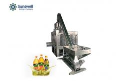 China Automatic Essential Cooking Oil Filling Machine 110mm Oil Bottles Capping Machine supplier