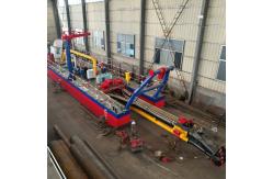 China Hydraulic Cutter Suction Dredging Mud Boat With Diesel Engine supplier