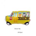 4D Vehicle Race Car Aluminum Film Party Foil Balloon Customized OEM