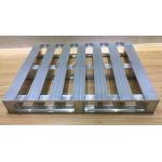 Lightweight Stackable Metal Pallets Space Saving 2500kg Static Load for sale