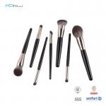 OEM ODM 7pcs Synthetic Hair Makeup Brush Set Aluminiujm Ferrule for sale