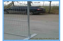 China Portable Safety Barrier Fencing Mesh Hot Dipped Galvanized Temporary Fencing supplier