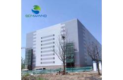 China Modern Steel Structure Gymnasium Warehouse Building With Insulation And Gutter supplier