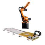 Kuka Industrial Robotic 6 Axis KR 8 R1620 With CNGBS Robot Guide Rail For Handling Automation for sale