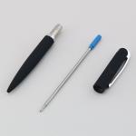 Business Ball Pen With Logo Metal Rotating Soft Coating Soft Touch Ballpoint Pen