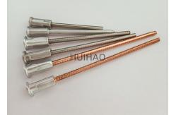 China Copper Coated / Galvanized Steel Bimetallic Weld Pins With Self Locking Washer supplier