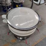 Liquid Plastic Vibrating Screen Electric Automatic Sifter 500 Mesh for sale