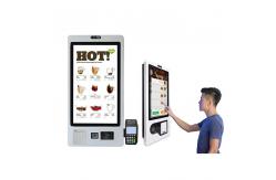 China Self Service Touchscreen Monitor Kiosk Restaurant Cash Payment Kiosk With Card Reader supplier