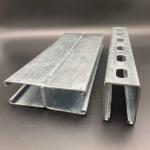 Q235 Heavy Load 41x124 Back to Back Unistrut Channel for sale