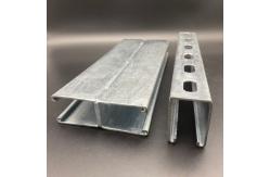 China 41x82 41x124 Pre-galvanized Slotted Back to Back Strut Channel supplier