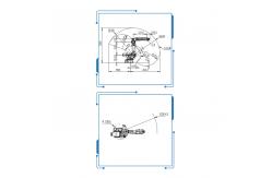China Industrial Heavy Duty Handling Robot 6 Axis Robot China GBS165-K3200 With Gripper supplier