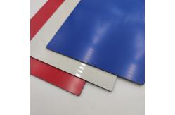 China Maple Exterior Aluminium Cladding Panels 0.35mm Partition Decoration supplier