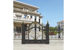 China TFT Sliding Trellis Aluminium Fence Gate Rotproof Eco Friendly supplier